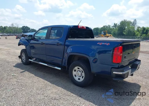 2020 Chevrolet Colorado 4Wd Short Box Wt z USA, uszkodzony, nr VIN 1GCGTBEN4L1197890